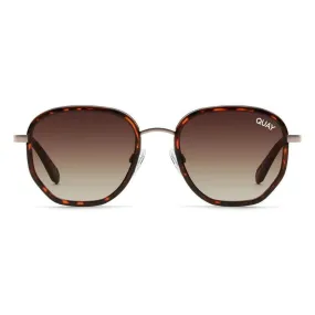 Quay Big Time Remixed Sunglasses - Tortoise Brown