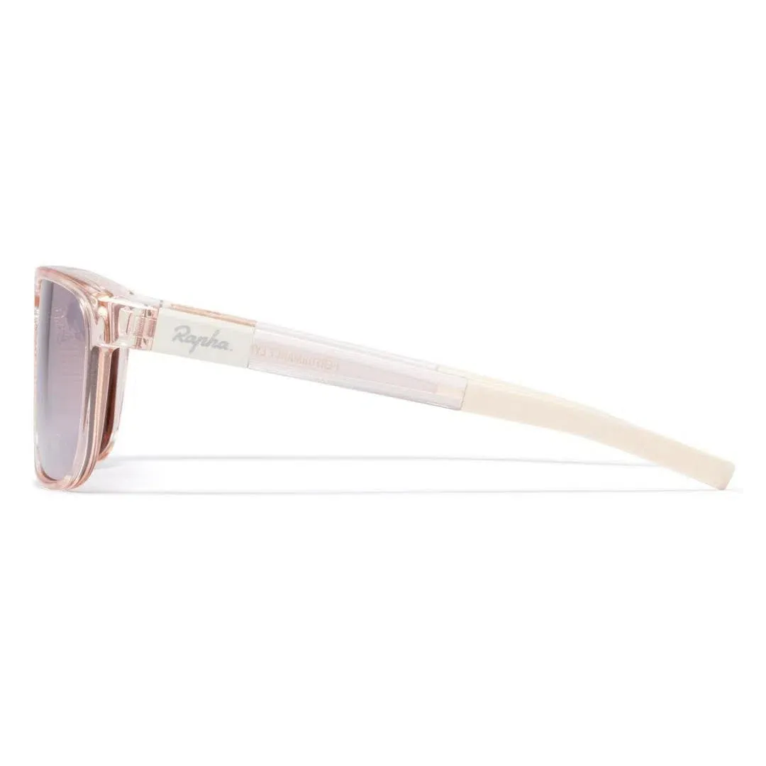 RAPHA Classic Eyewear - PTB Pink Transparent/Black Mirror Lens