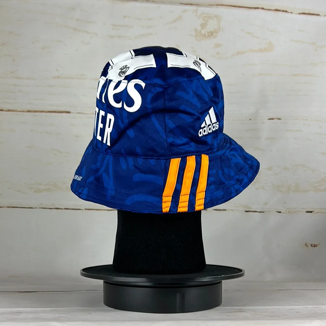 Real Madrid 21/22 Upcycled Away Shirt Bucket Hat