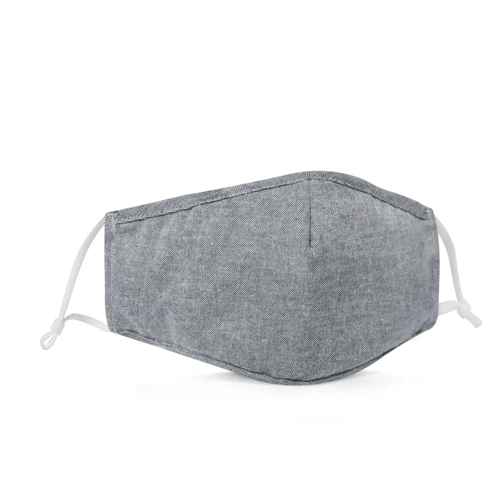 Reusable Fabric Face Mask Washable with Carbon Filter PM2.5 - Reusable Face Mask