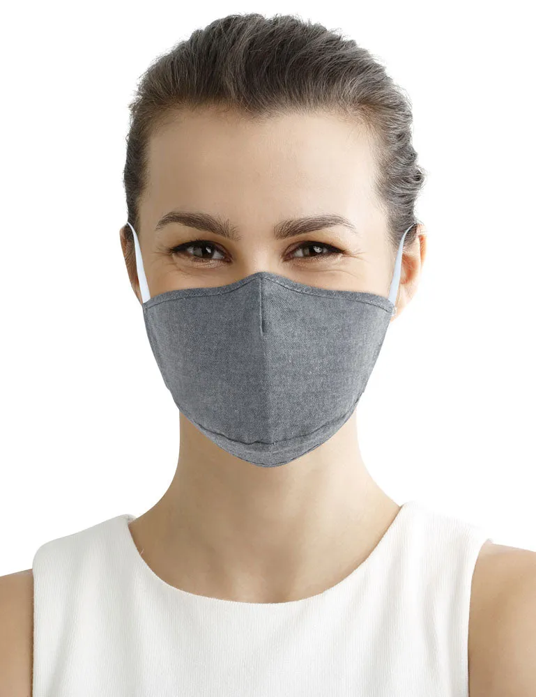 Reusable Fabric Face Mask Washable with Carbon Filter PM2.5 - Reusable Face Mask