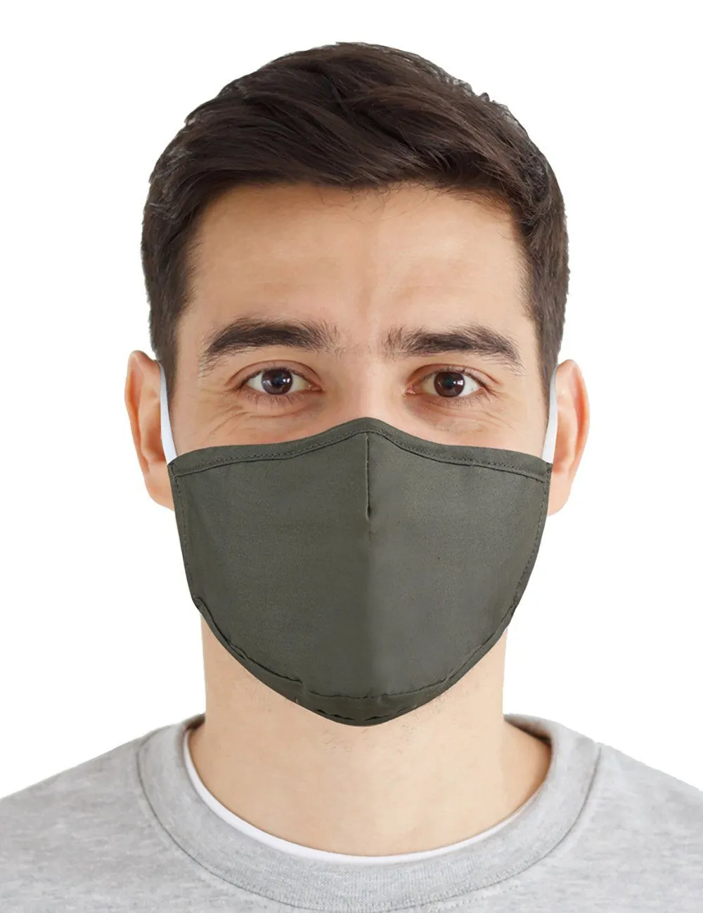 Reusable Fabric Face Mask Washable with Carbon Filter PM2.5 - Reusable Face Mask