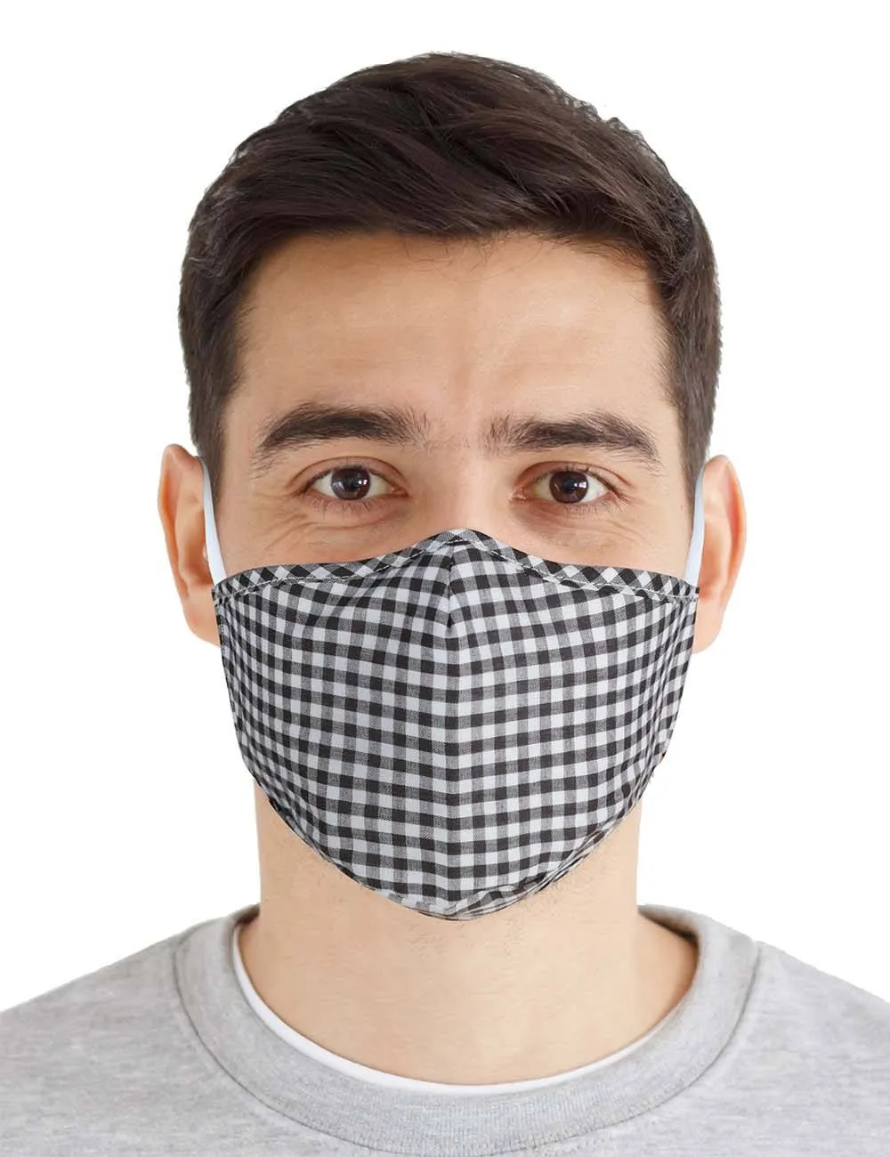 Reusable Fabric Face Mask Washable with Carbon Filter PM2.5 - Reusable Face Mask