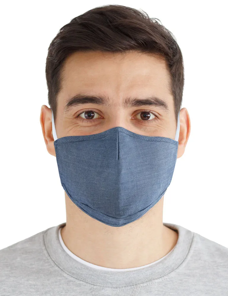 Reusable Fabric Face Mask Washable with Carbon Filter PM2.5 - Reusable Face Mask