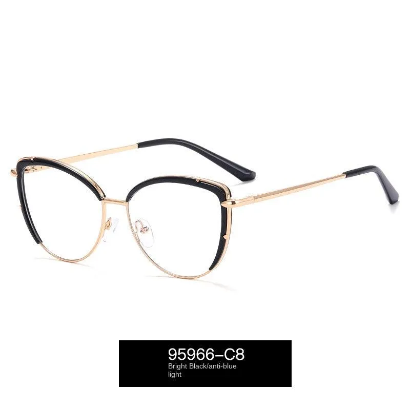 Stylish Women's Cat Eye Eyeglasses - Model A95966