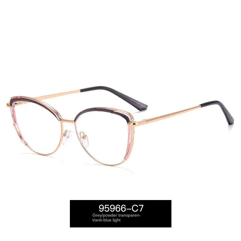 Stylish Women's Cat Eye Eyeglasses - Model A95966