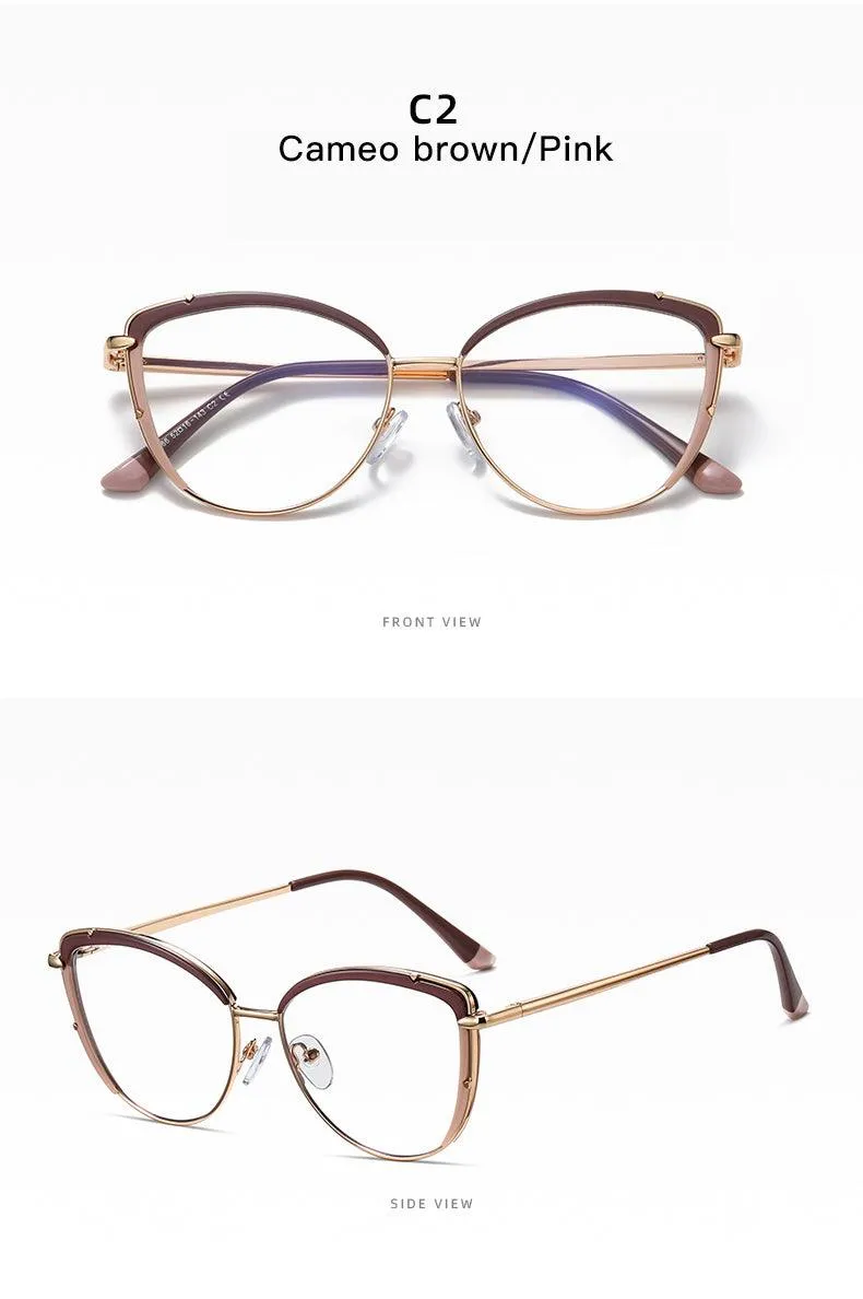 Stylish Women's Cat Eye Eyeglasses - Model A95966