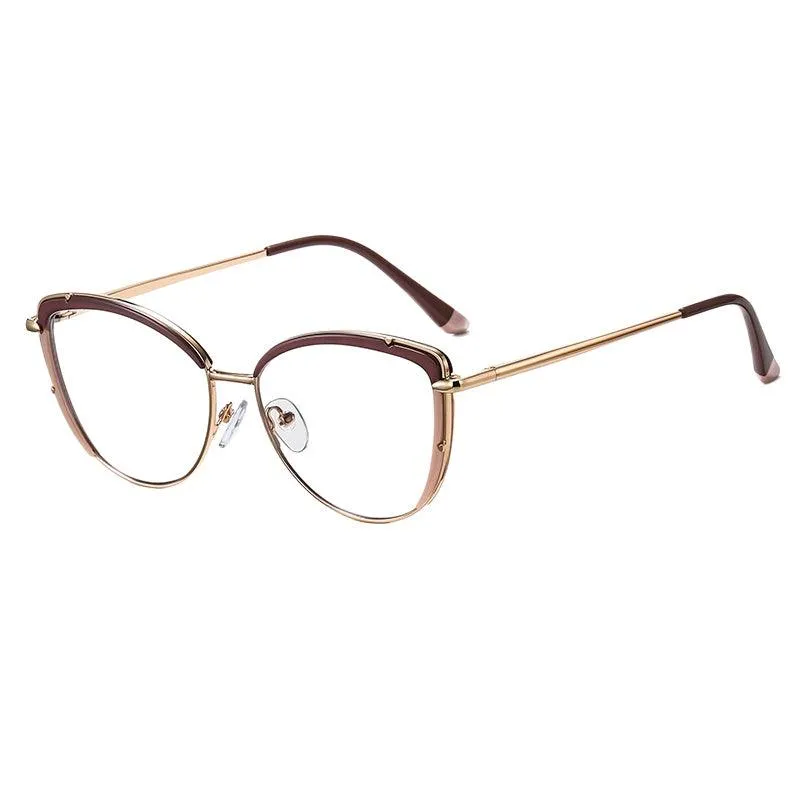 Stylish Women's Cat Eye Eyeglasses - Model A95966