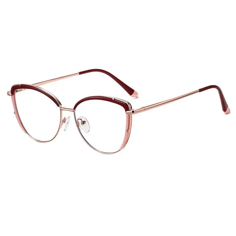 Stylish Women's Cat Eye Eyeglasses - Model A95966