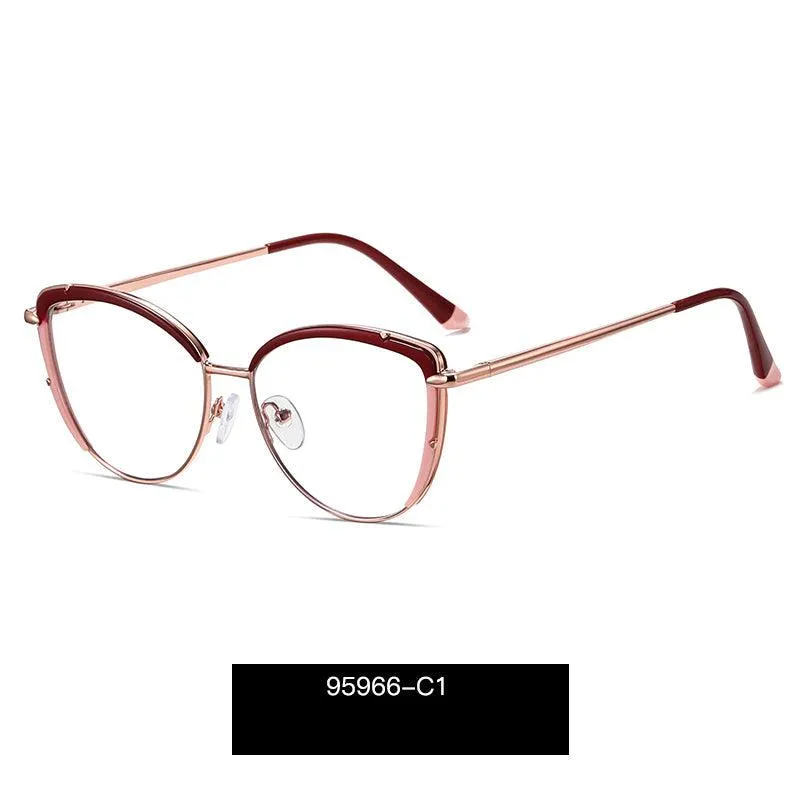 Stylish Women's Cat Eye Eyeglasses - Model A95966