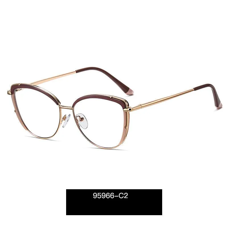 Stylish Women's Cat Eye Eyeglasses - Model A95966