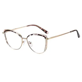 Stylish Women's Cat Eye Eyeglasses - Model A95966