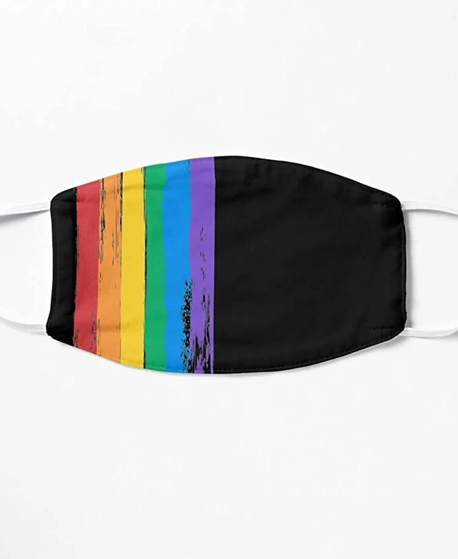 SXV Pride Flag LGBT  pattern_ Mask Printed unisex cotton Face mask For Face (Pack of 3)