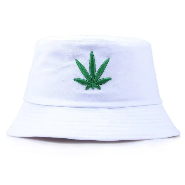 Unisex Embroidered Alien Foldable Bucket Hat