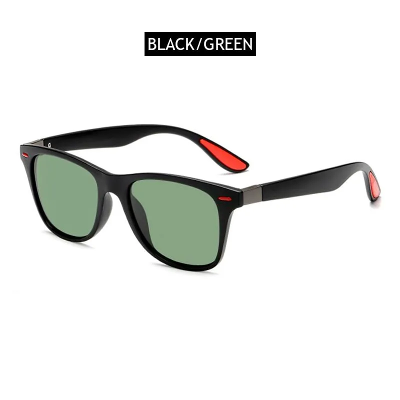 Unisex Stylish Polarised Classic Square Driving Sun Glasses