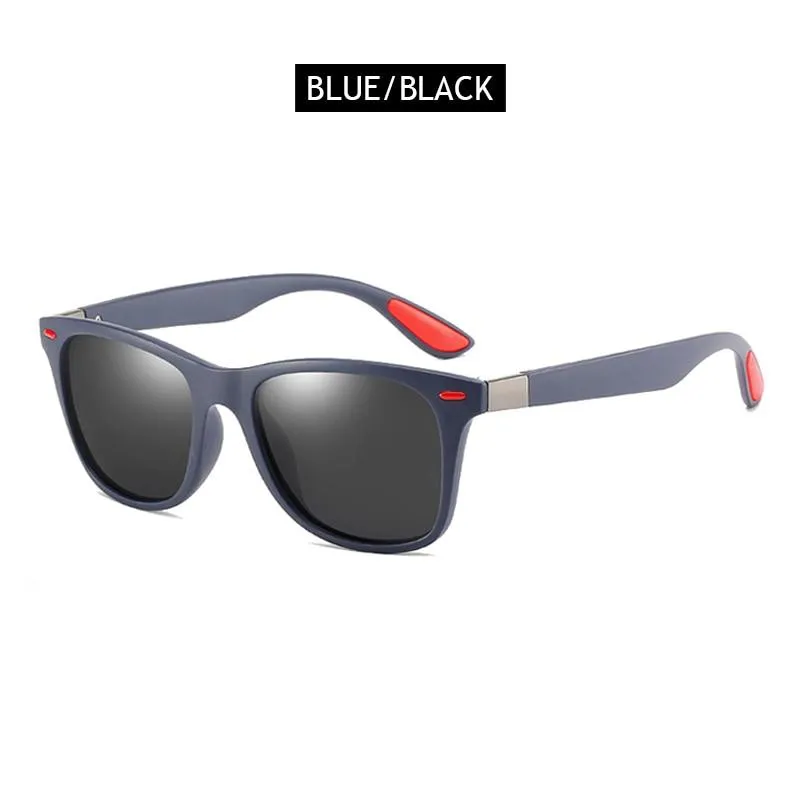 Unisex Stylish Polarised Classic Square Driving Sun Glasses