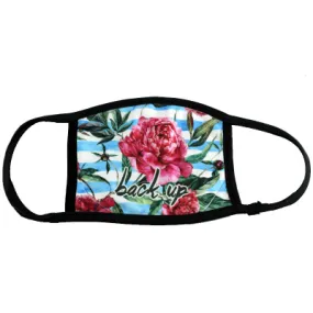 Vapor Sublimation Face Mask - Medium w/Black Trim