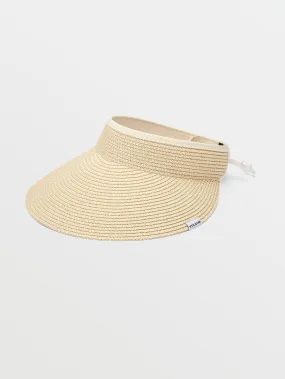 Voldora Straw Visor - Natural