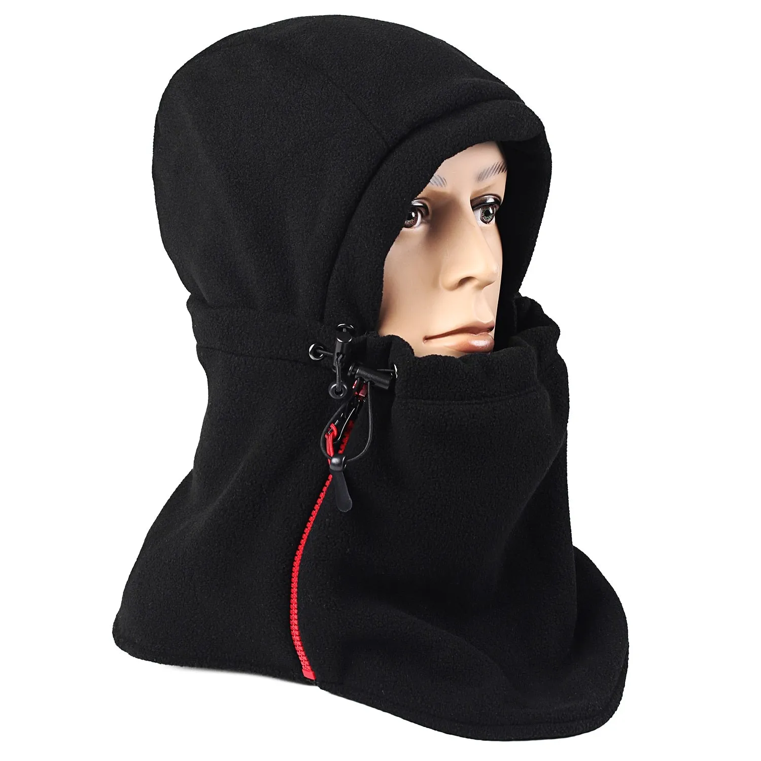 Winter Fleece Balaclava Face Mask Casual Warm Knitted Winter Beanie